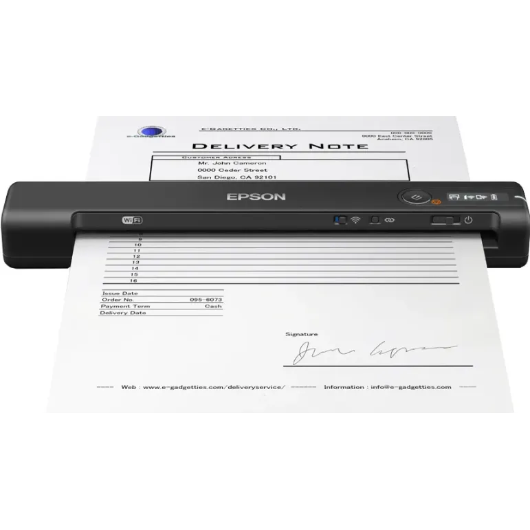 Epson WORKFORCE ES-60W - Scanner portatile A4 con Wi-Fi