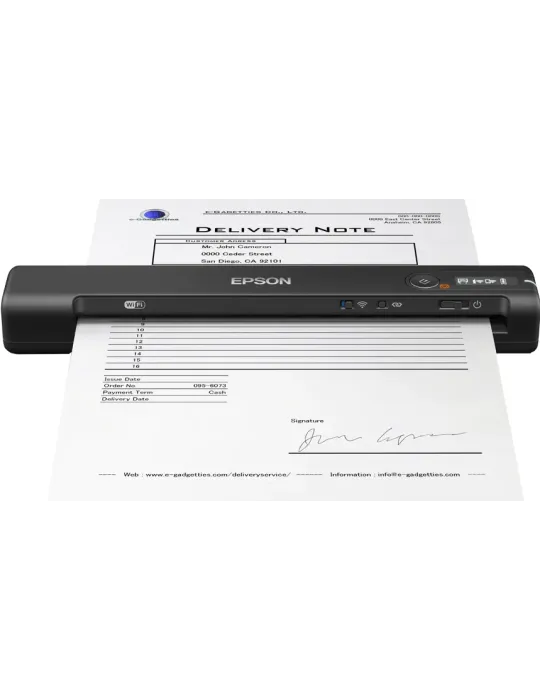 Epson WORKFORCE ES-60W - Scanner portatile A4 con Wi-Fi