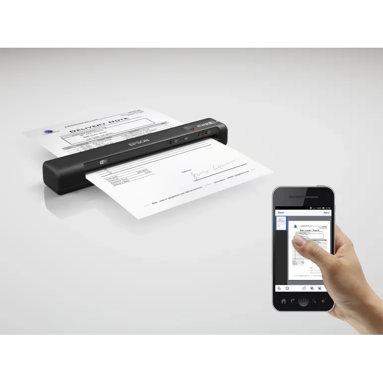 Epson WORKFORCE ES-60W - Scanner portatile A4 con Wi-Fi