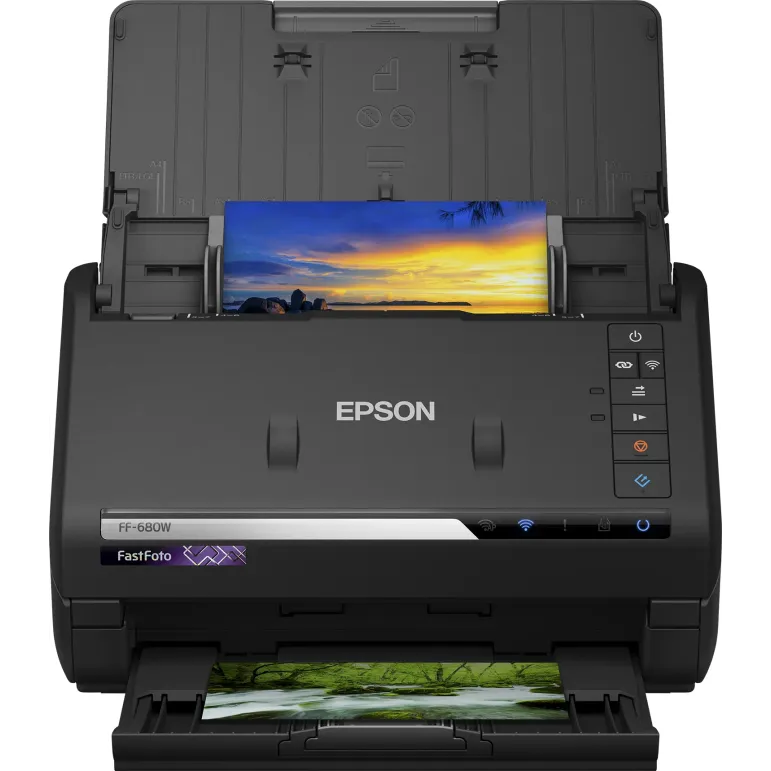 Epson FASTFOTO FF-680W - Scanner fotografico rapido con alimentatore automatico