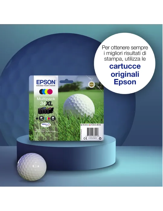 Epson Golf ball Multipack 4-colours 34 DURABrite Ultra Ink