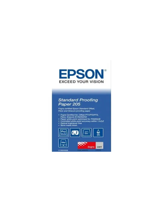 Epson Standard Proofing Paper, in rotoli da 60, 96cm (24'') x 50m.