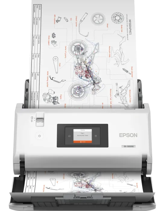 Epson WorkForce DS-30000 - Scanner per ufficio A3 + Document Capture Pro