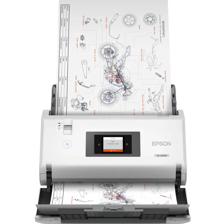 Epson WorkForce DS-32000 - Scanner per ufficio A3 + Document Capture Pro