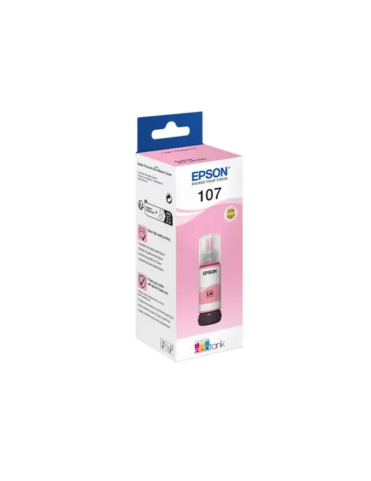 Epson 107 cartuccia d'inchiostro 1 pz Originale Magenta chiaro