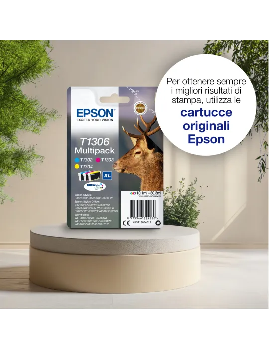 Epson Inchiostro nero singolo DURABrite Ultra Cervo T1301