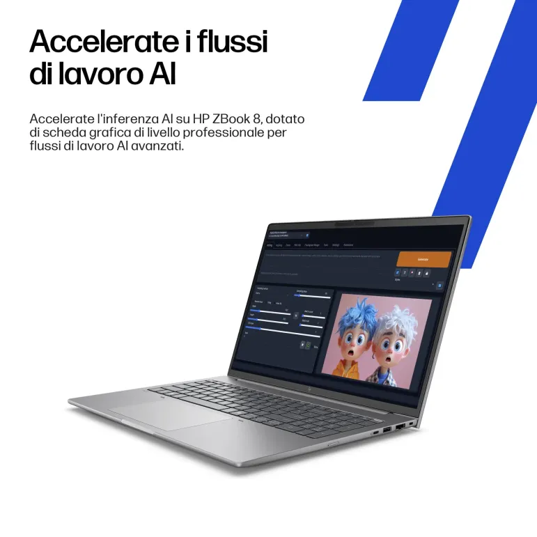HP ZBook 8 G1i 14 inch Mobile Workstation PC Wolf Pro Security Edition Intel Core Ultra 7 255H 35,6 cm (14") WUXGA 32 GB