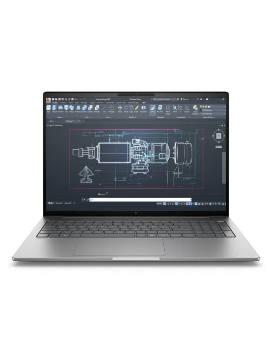 HP ZBook 8 G1i 16 inch Mobile Workstation PC Wolf Pro Security Edition Intel Core Ultra 7 255H 40,6 cm (16") Touch screen WUXGA