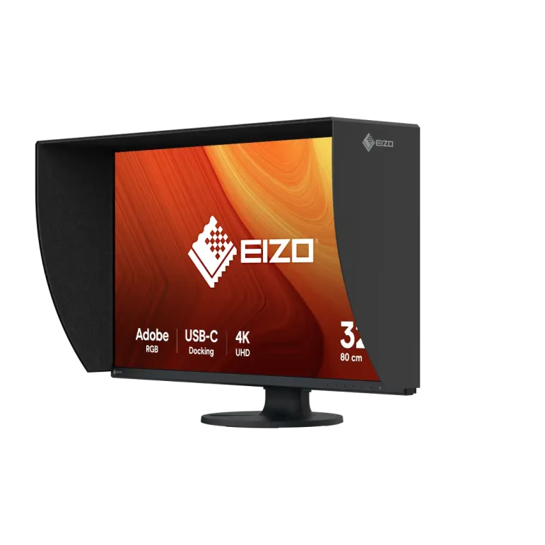 EIZO ColorEdge CS3200X monitor 31.5" 4K per post-produzione e video-editing - NERO