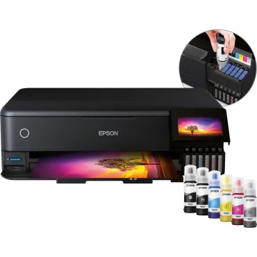 Epson EcoTank ET-8550 Stampante Multifunzione fotografica con serbatoi di inchiostro Wi-Fi A3+