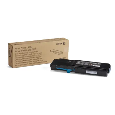 Xerox Cartuccia toner Ciano da 6.000 pagine per Phaser 6600   WorkCentre 6605 (106R02229)