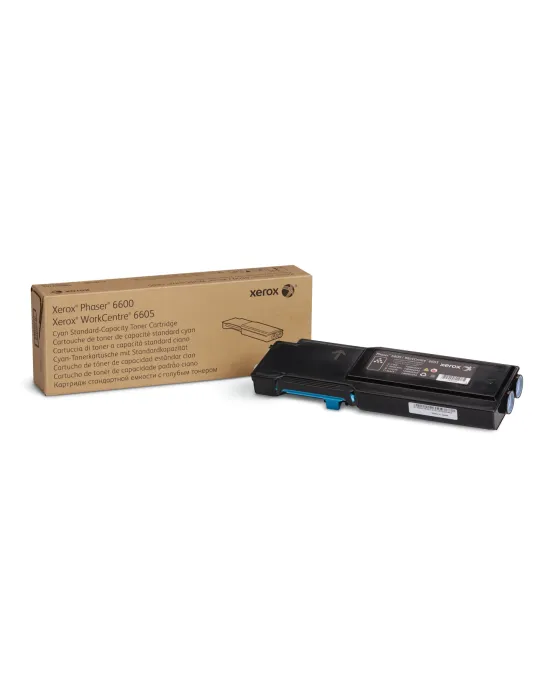 Xerox Cartuccia toner Ciano a Standard da 2.000 pagine per Phaser 6600   WorkCentre 6605 (106R02245)