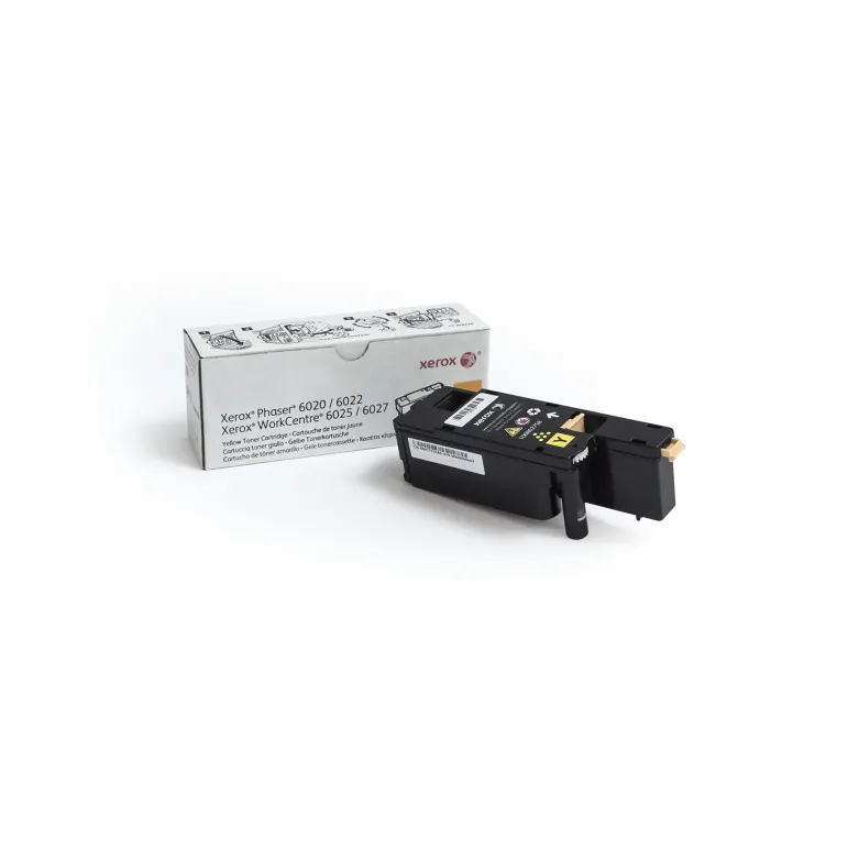 Xerox Cartuccia toner Giallo a Standard da 1.000 pagine per Phaser 6020   6022   WorkCentre 6025   6027 (106R02758)
