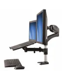 StarTech Supporto per singolo Monitor con base per portatile ad altezza regolabile One Touch