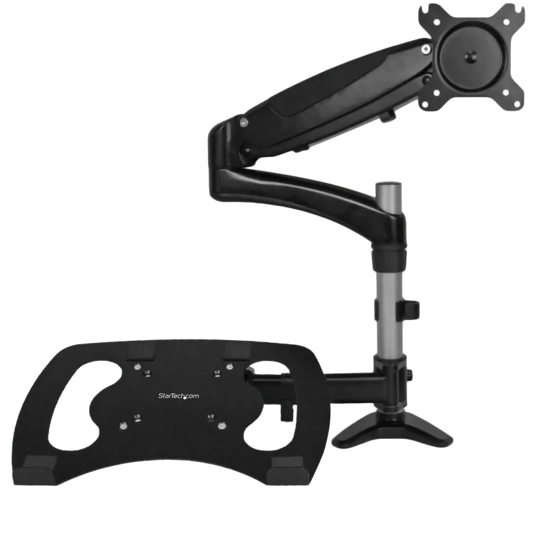 StarTech Supporto per singolo Monitor con base per portatile ad altezza regolabile One Touch