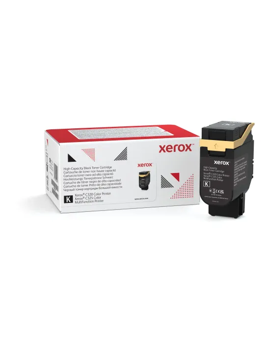 Xerox Cartuccia toner Nero a High capacity da 8000 Pagine per Stampante a colori ® C320​ ​multifunzione a colori ® C325