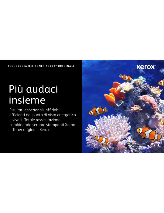 Xerox Cartuccia toner Nero a High capacity da 8000 Pagine per Stampante a colori ® C320​ ​multifunzione a colori ® C325