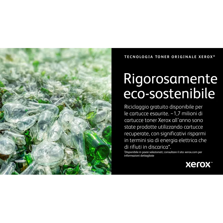 Xerox Cartuccia toner Ciano a Capacità standard da 1800 Pagine per Stampante a colori ® C320​ ​multifunzione a colori ® C325