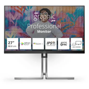 AOC Q27U3CV - Graphic Pro Series Monitor 27" QHD IPS