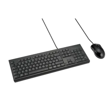 Kensington Set per desktop con cavo KM100 EQ