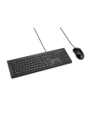 Kensington Set per desktop con cavo KM100 EQ