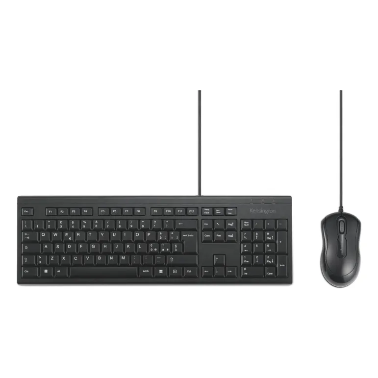 Kensington Set per desktop con cavo KM100 EQ