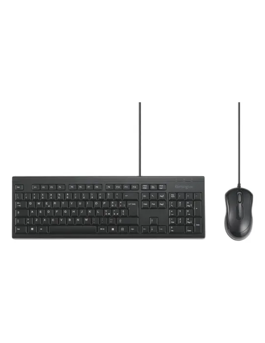 Kensington Set per desktop con cavo KM100 EQ