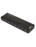 Hub USB 3.0 a 7 Porte con Porte di Ricarica Dedicate - 5Gbps - 2 Porte x 2,4 Amp