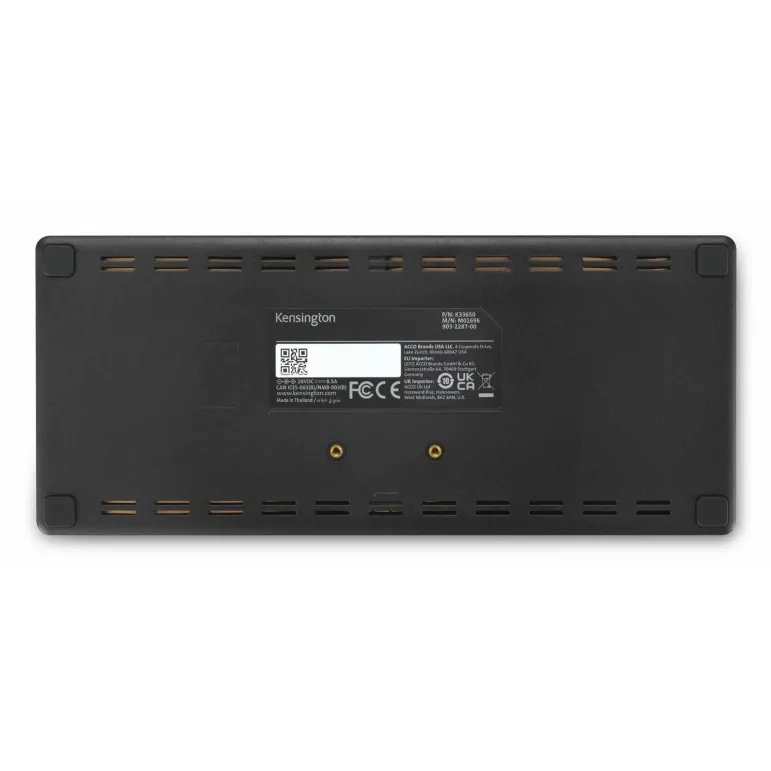 Kensington Docking station doppio 4K USB-C e USB-A SD4781P EQ