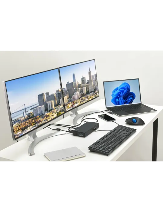 Kensington Docking station doppio 4K USB-C e USB-A SD4781P EQ