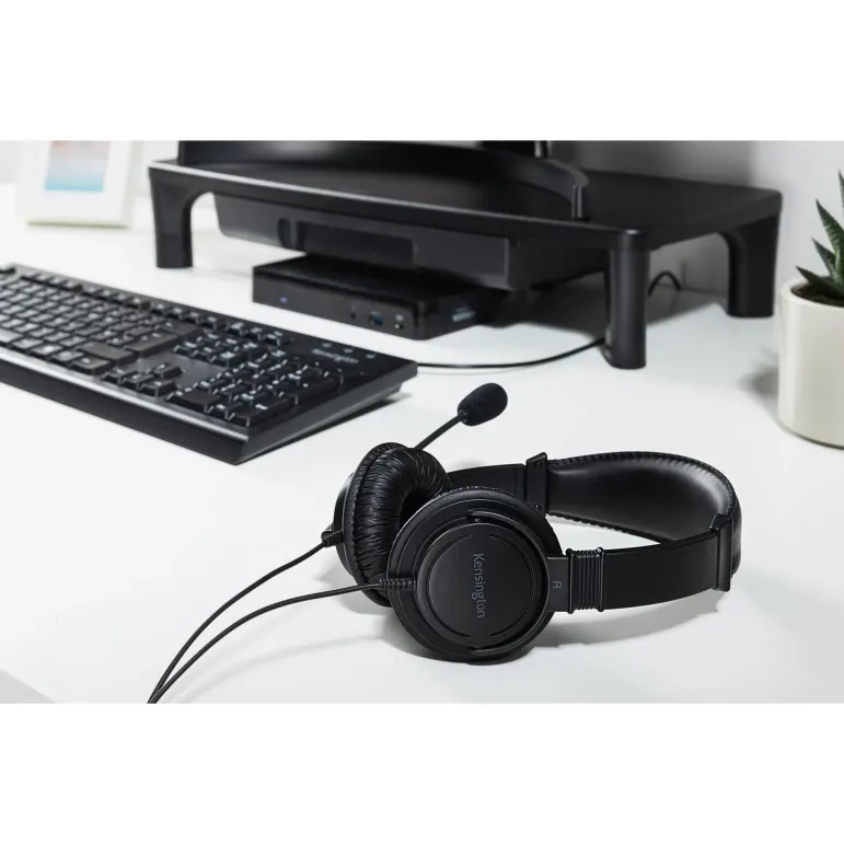 Kensington Cuffie USB ad alta fedeltà con microfono