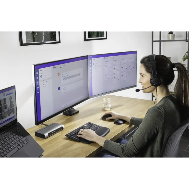 Kensington Cuffie USB-C classiche con microfono