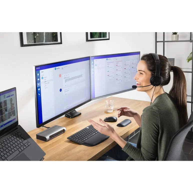 Kensington Cuffie USB-C classiche con microfono
