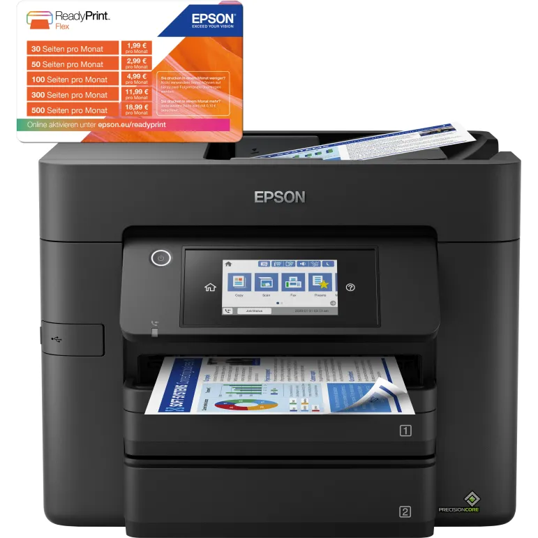 Epson WorkForce Pro WF-4830DTWF Multifunzione inkjet wireless A4