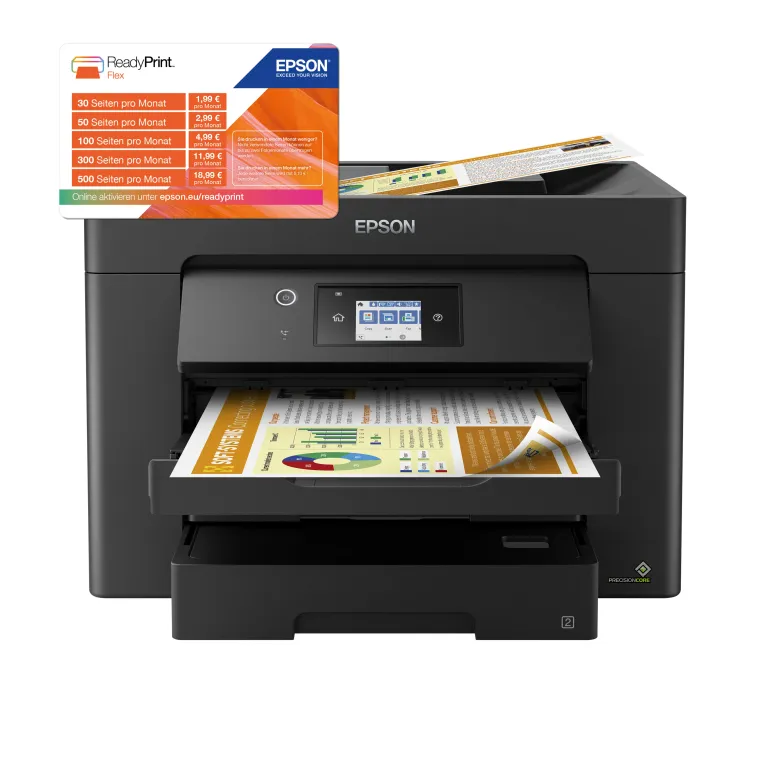 Epson WorkForce WF-7830DTWF Stampante Multifunzione A3 fronte retro Inkjet Wireless
