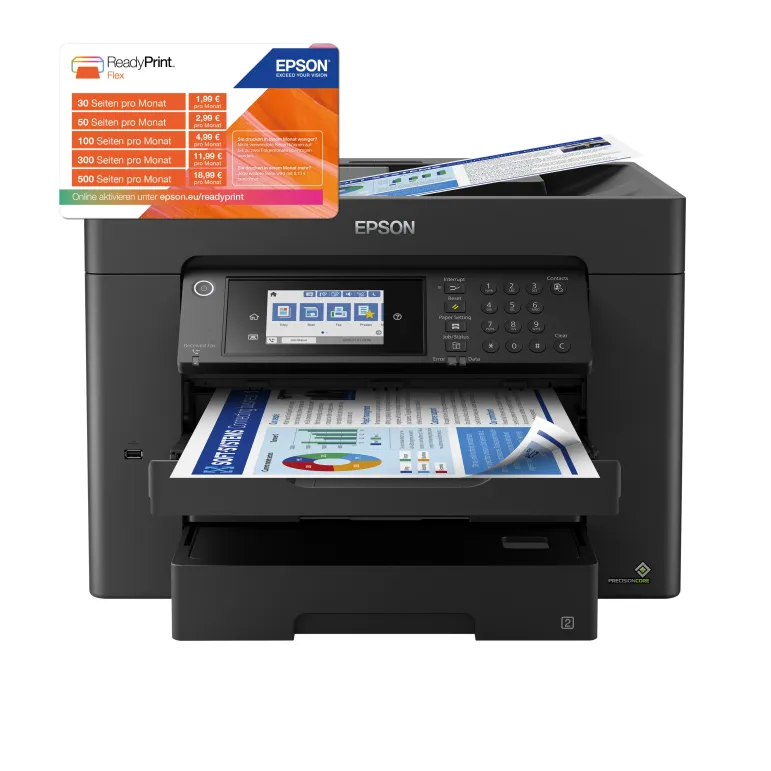 Epson WorkForce WF-7840DTWF Stampante Multifunzione A3+ fronte retro Inkjet Wireless