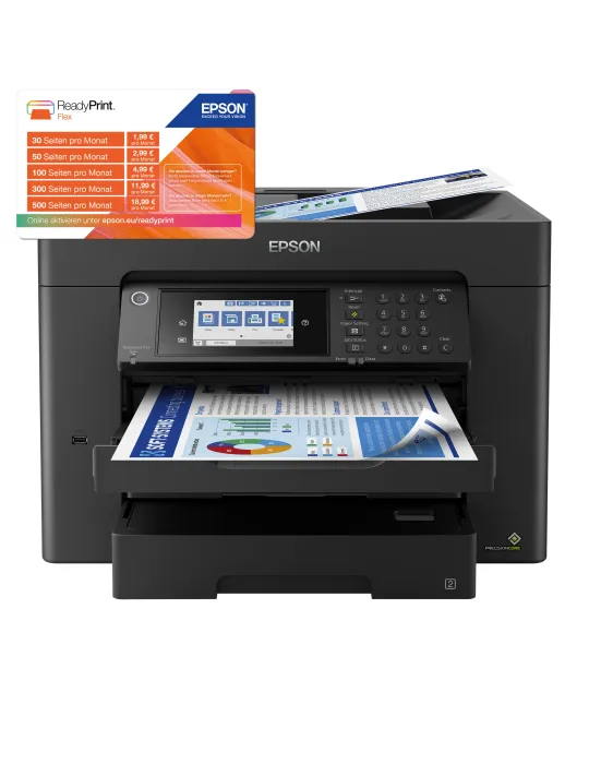 Epson WorkForce WF-7840DTWF Stampante Multifunzione A3+ fronte retro Inkjet Wireless
