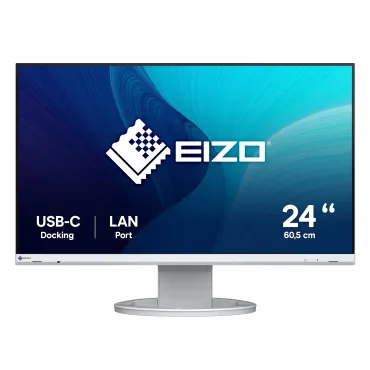 EIZO FlexScan EV2490 monitor 23,8'' per ufficio - BIANCO