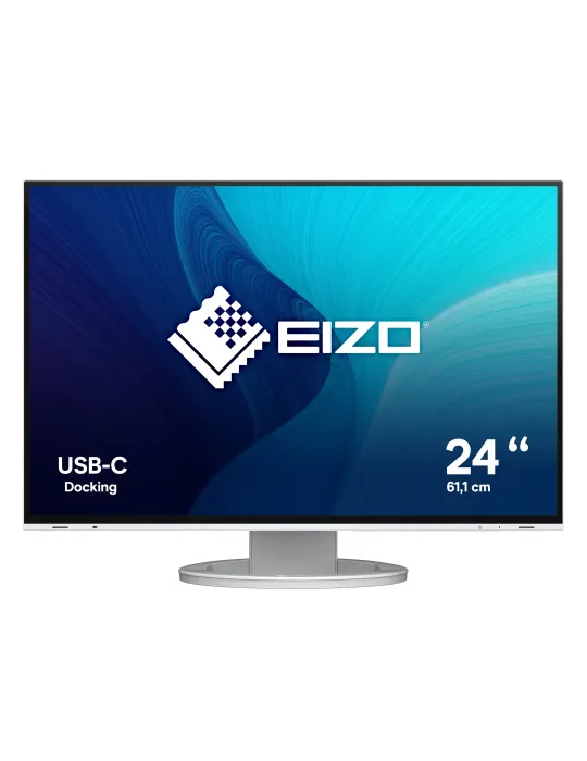 EIZO FlexScan EV2485 monitor 24" per progettazione CAD e 3D - BIANCO