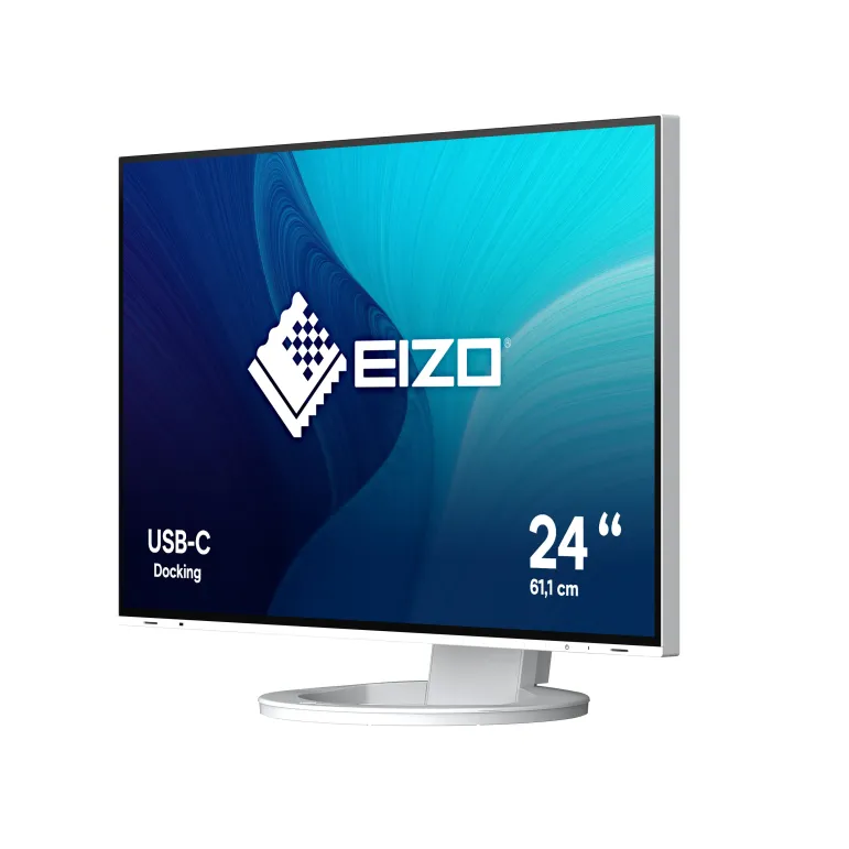 EIZO FlexScan EV2485 monitor 24" per progettazione CAD e 3D - BIANCO