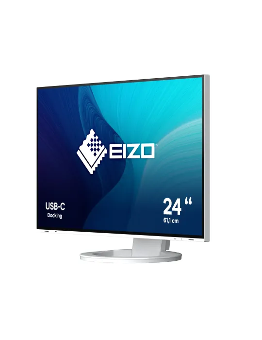 EIZO FlexScan EV2485 monitor 24" per progettazione CAD e 3D - BIANCO