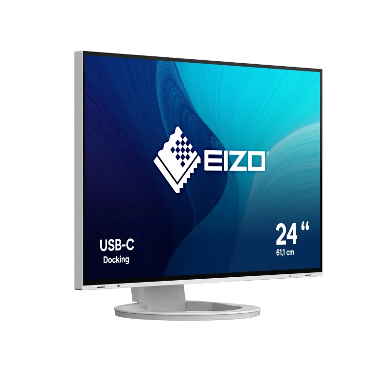 EIZO FlexScan EV2485 monitor 24" per progettazione CAD e 3D - BIANCO
