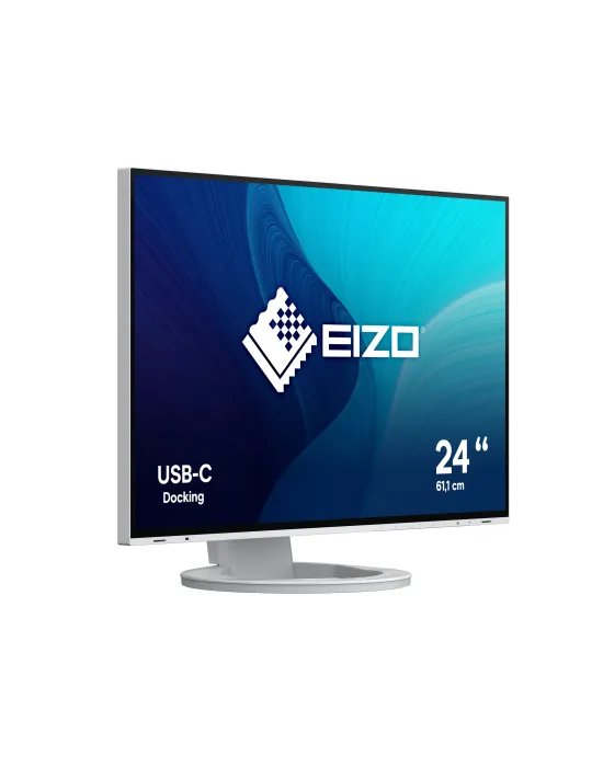 EIZO FlexScan EV2485 monitor 24" per progettazione CAD e 3D - BIANCO
