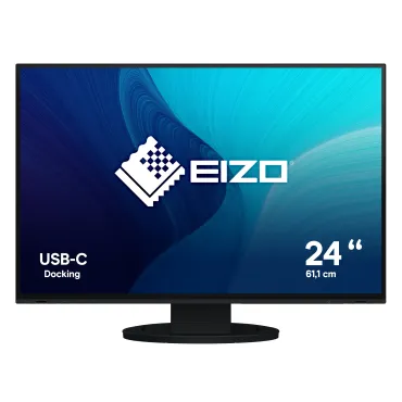 EIZO FlexScan EV2485 monitor 24" per progettazione CAD e 3D - NERO