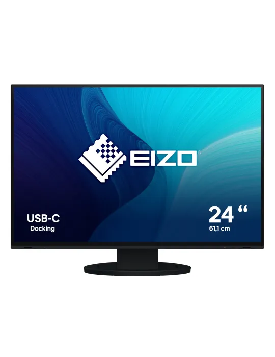 EIZO FlexScan EV2485 monitor 24" per progettazione CAD e 3D - NERO