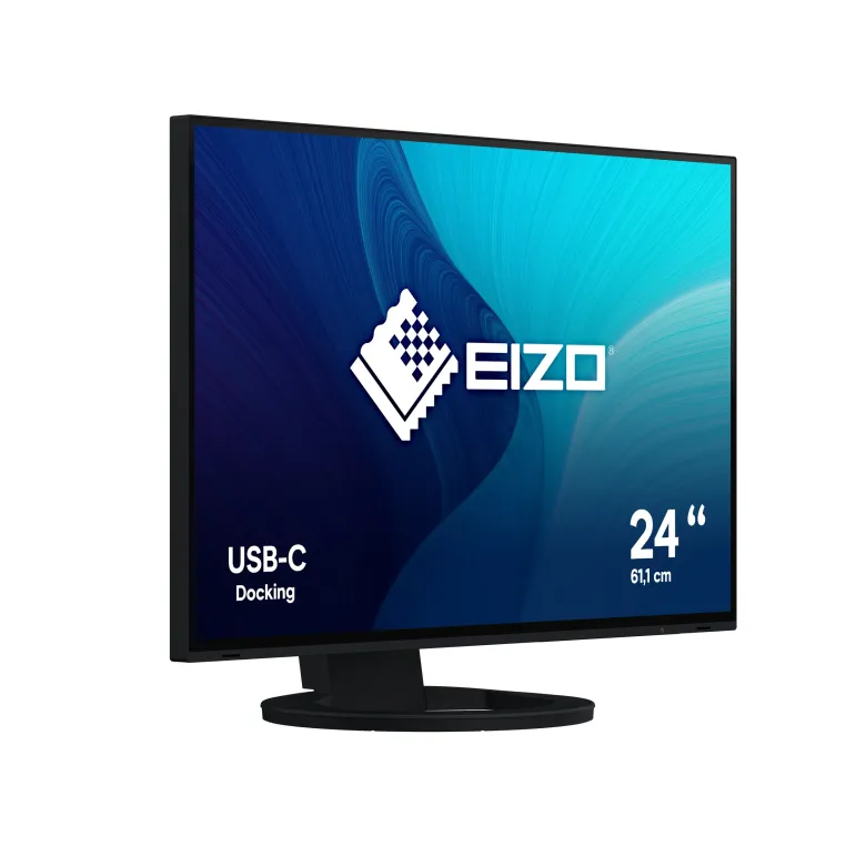 EIZO FlexScan EV2485 monitor 24" per progettazione CAD e 3D - NERO