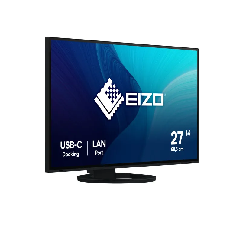 EIZO FlexScan EV2795 - monitor 27" per progettazione CAD e 3D - NERO