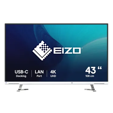 EIZO FlexScan EV4340X monitor 42.5" per progettazione CAD e 3D - BIANCO