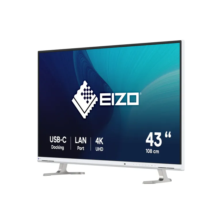 EIZO FlexScan EV4340X monitor 42.5" per progettazione CAD e 3D - BIANCO