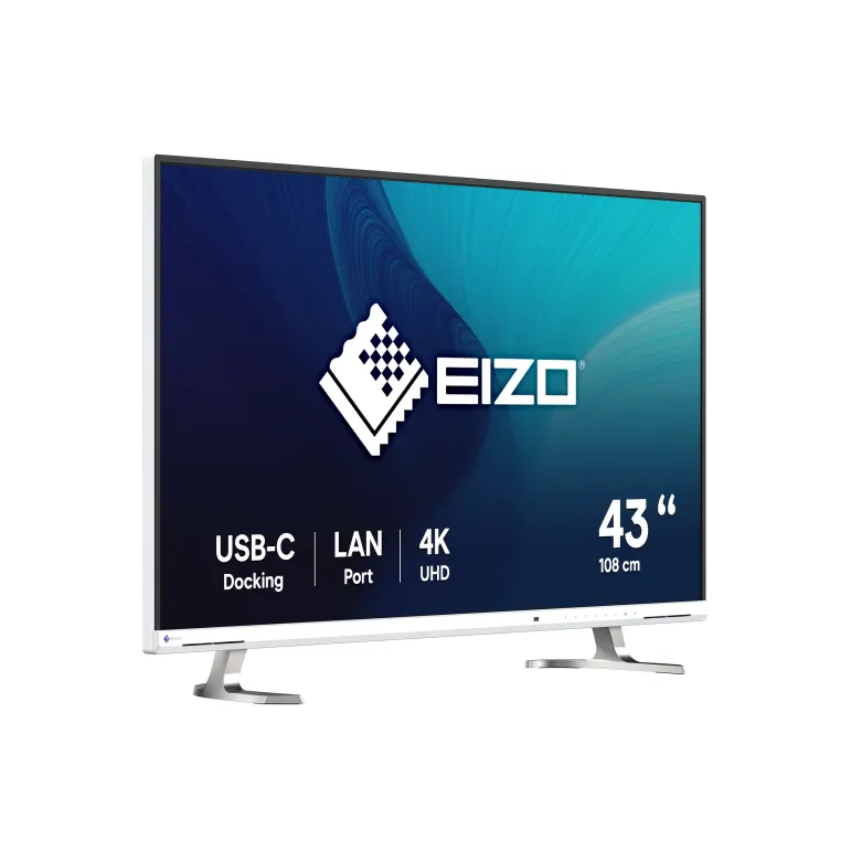 EIZO FlexScan EV4340X monitor 42.5" per progettazione CAD e 3D - BIANCO